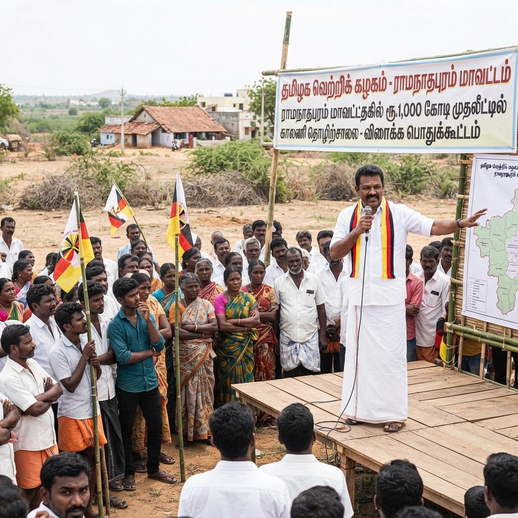 ராமநாதபுரத்தில் தொழில் முதலீடு: முதல்வர் விஜய்யின் சிறப்பு முன்னெடுப்பு