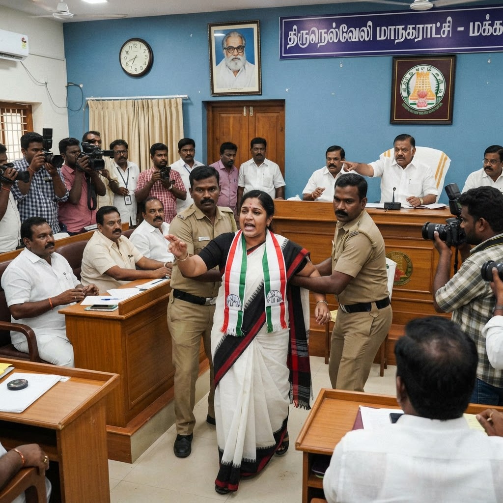 திருநெல்வேலியில் தவெக கவுன்சிலர் சஸ்பெண்ட்