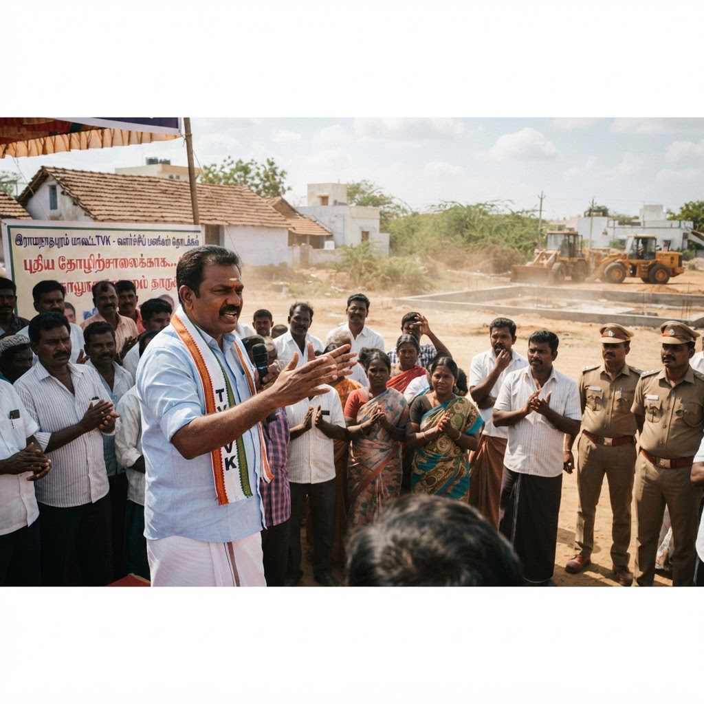 ராமநாதபுரத்தில் புதிய தொழில் முதலீடு: முதலமைச்சர் விஜய்யின் சிறப்பு விருப்பம்