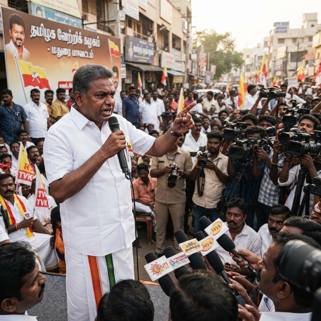 டிடிவி தினகரன் விமர்சனம்: தமிழக வெற்றிக் கழகம் ஒரு 'தர்க்குறி விஜய் கழகம்'