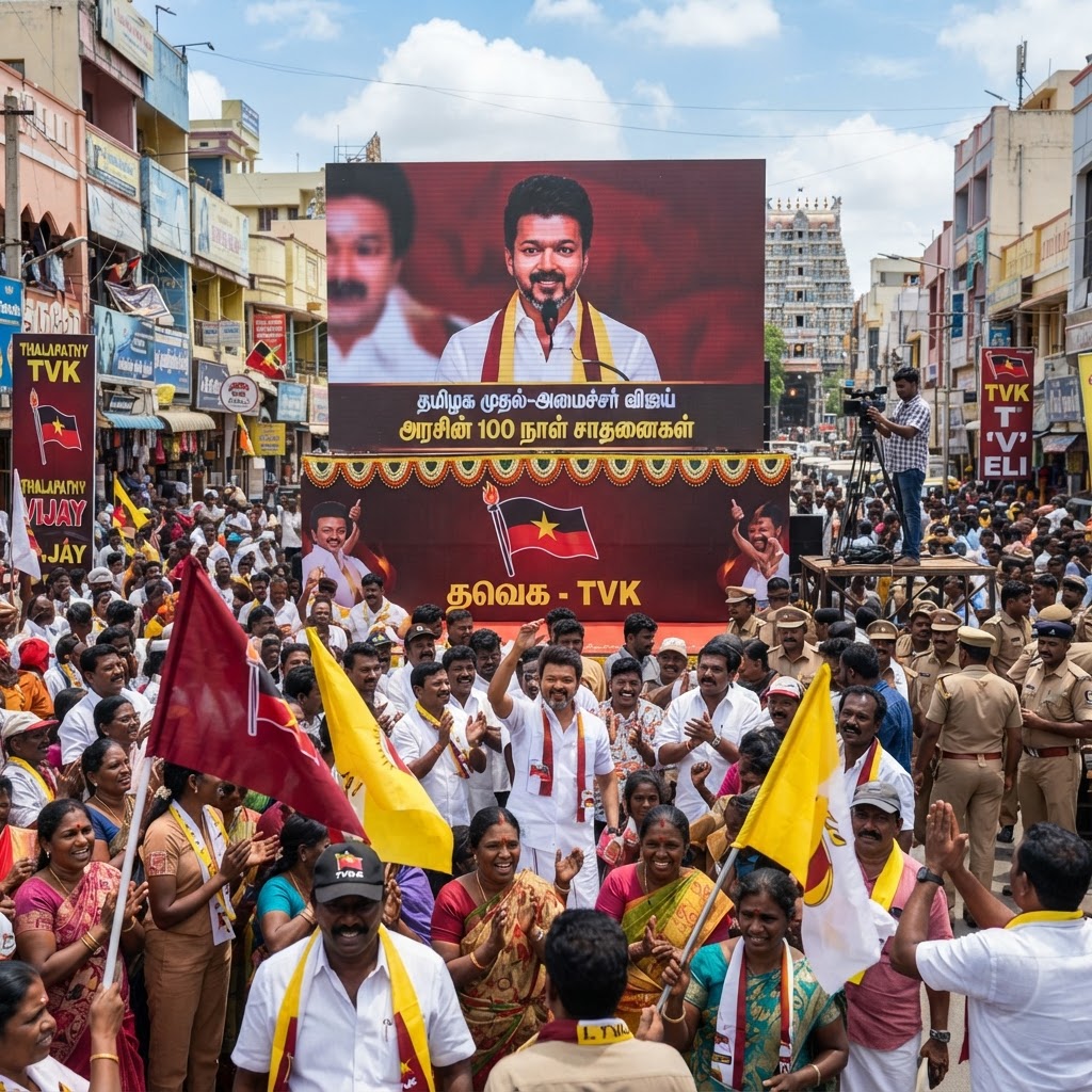 தவெக அரசின் 100 நாட்கள்: சாதனைகளும் விமர்சனங்களும்