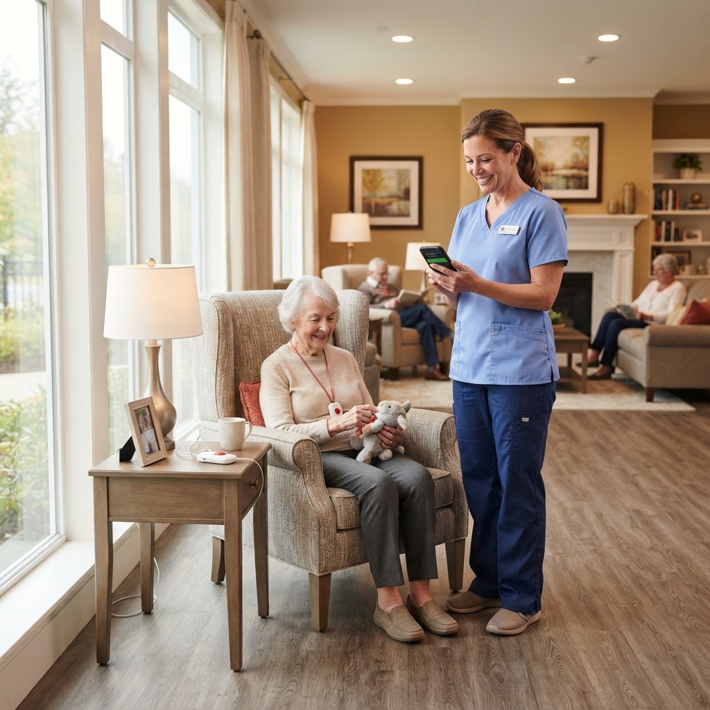 RCare Wireless Nurse Call Systems for Illinois Senior Living deployment overview