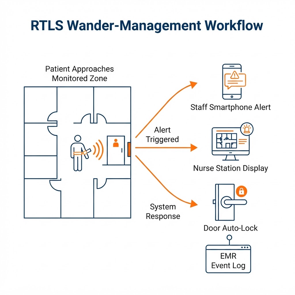 RTLS & Wander Management deployment overview