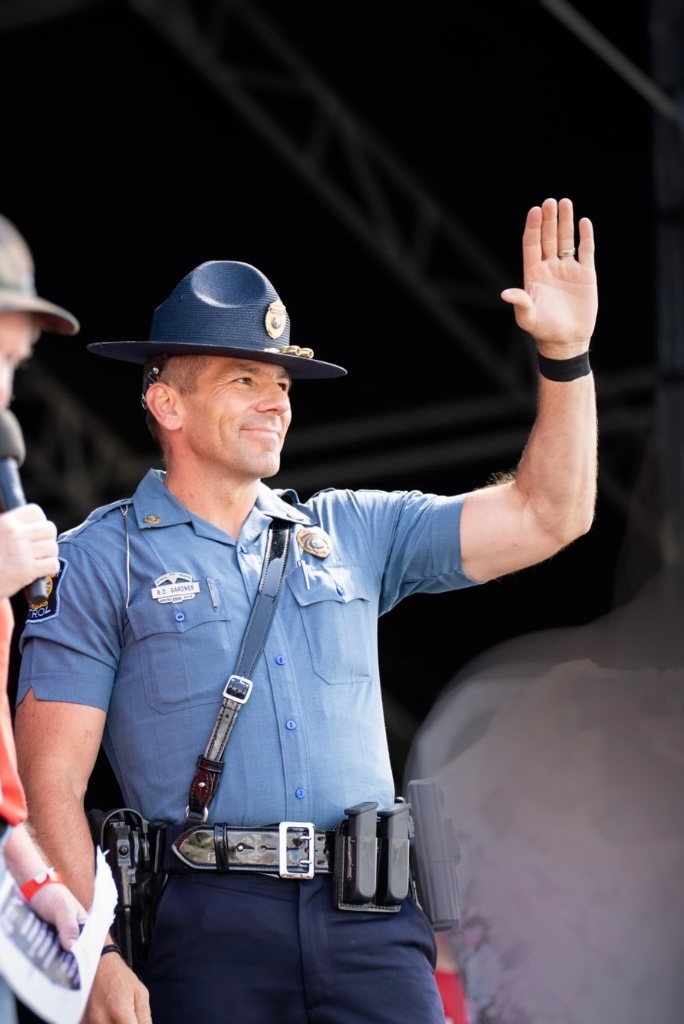 Trooper Ben in uniform