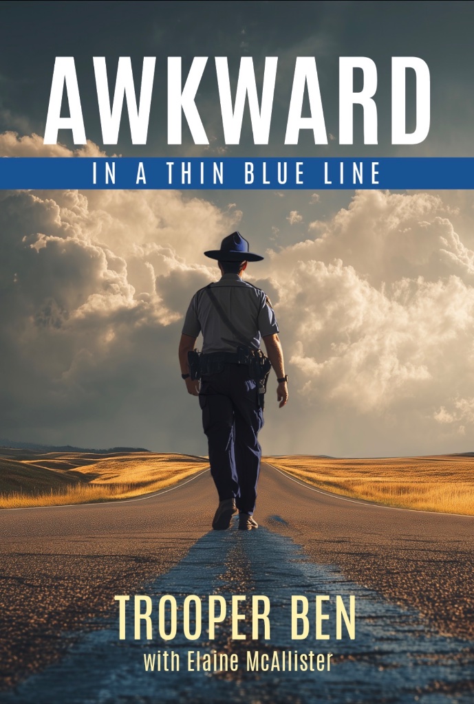 Awkward in a Thin Blue Line — book cover