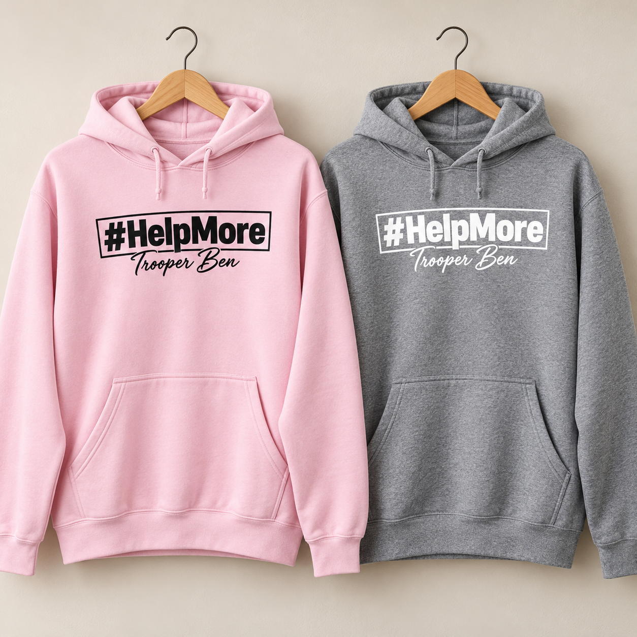 #HelpMore Trooper Ben Hoodie