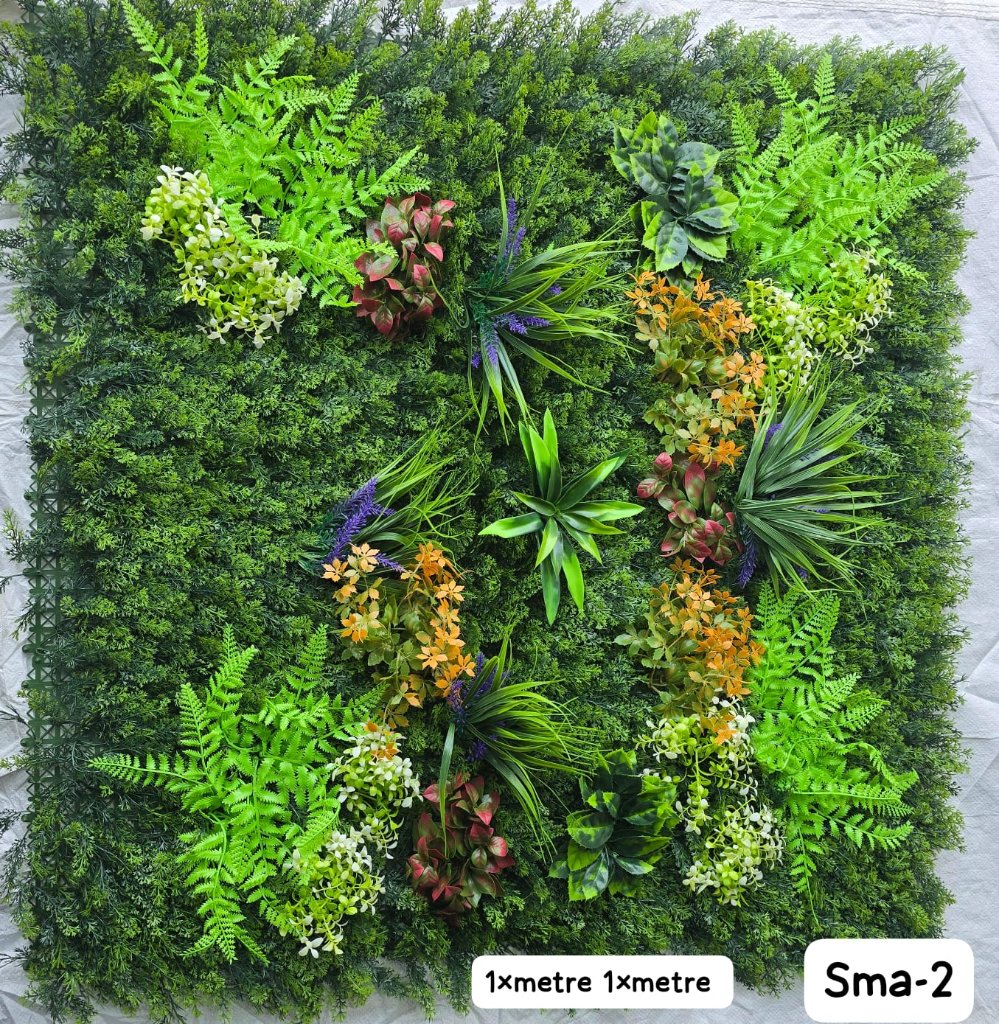 Mixed Leaf Wall Panel