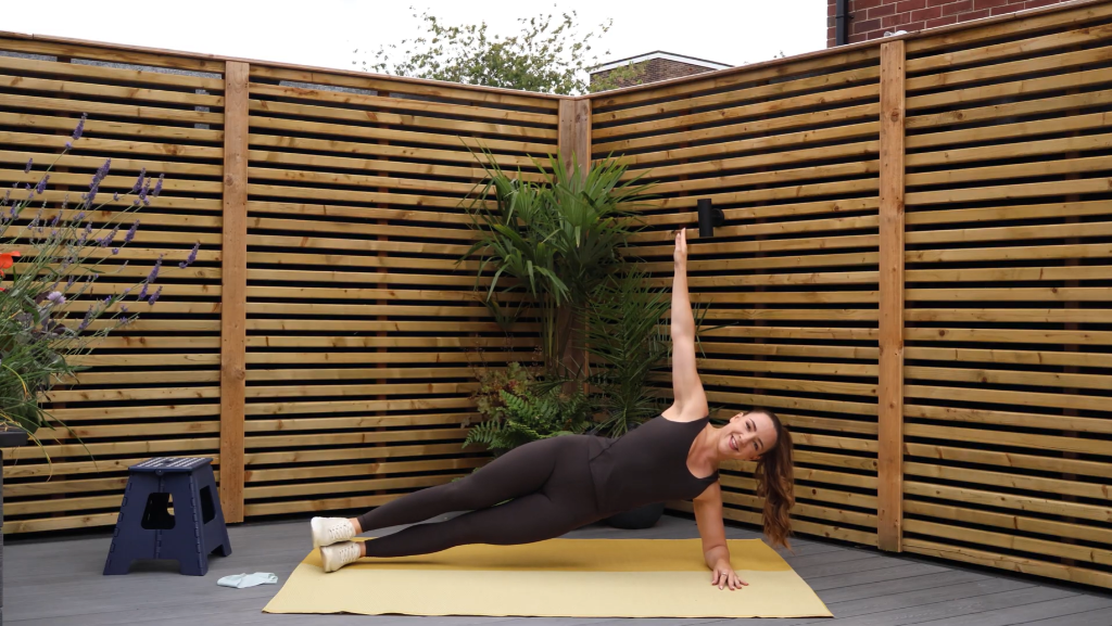 Evidence-based physiotherapy assessment in a green, light-filled clinic