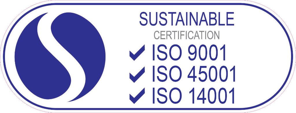 ISO 9001 · 45001 · 14001