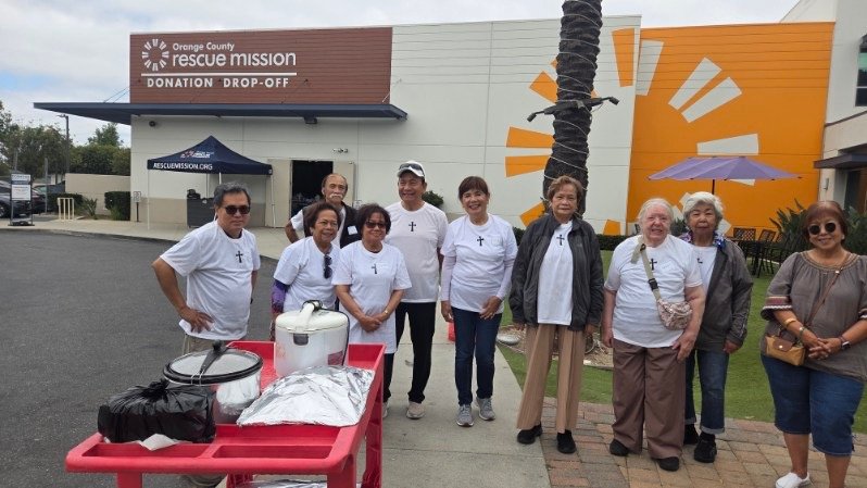 FFRGOC Southwest Chapter Serves Meals and Hope at the OC Rescue Mission
