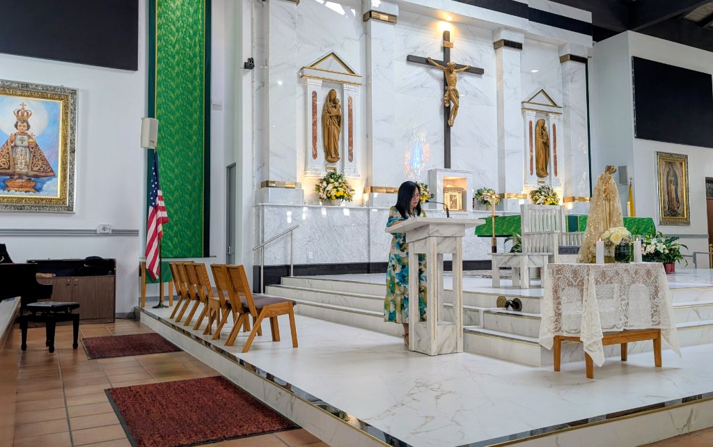 Altar with Blessed Mother