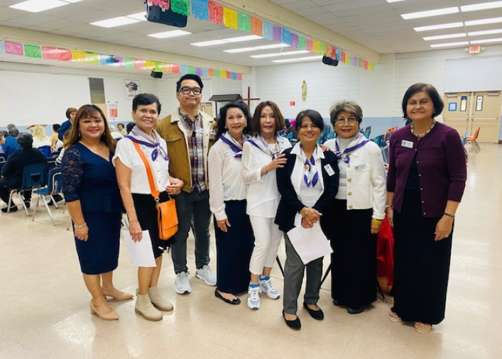 FFRGOC community and friends gathered at the Hall during the retreat presentation