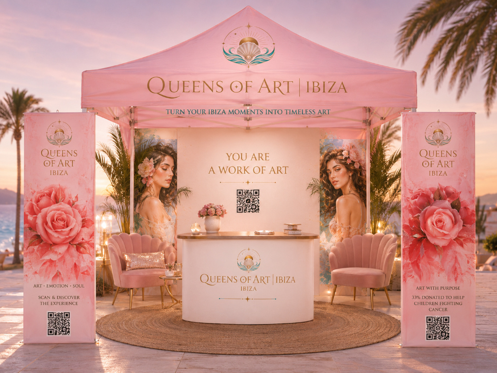 Photocall & lit corner