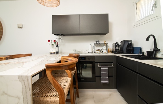 Kitchen & Work Area
