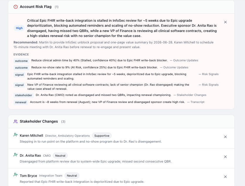ThriveCS product screenshot