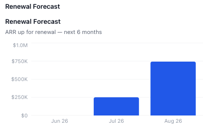 CS Leader renewal forecast view
