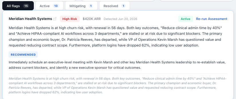 ThriveCS product screenshot