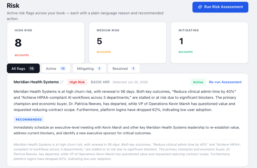 ThriveCS product screenshot