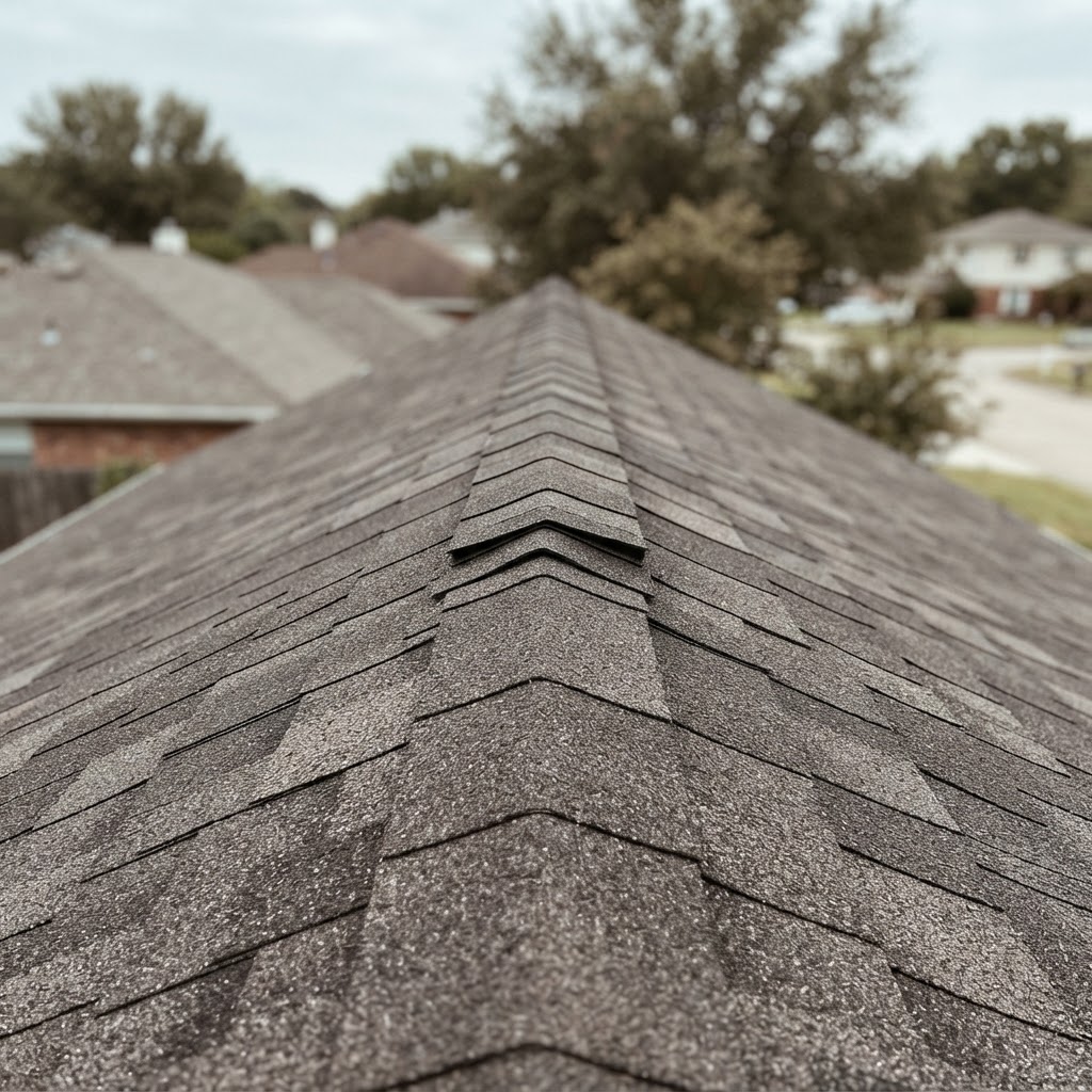 Roofing materials prepared for a residential roofing project in Thornton, CO