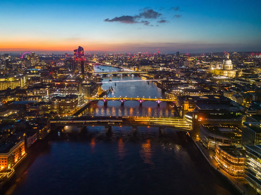 Aerial landscape