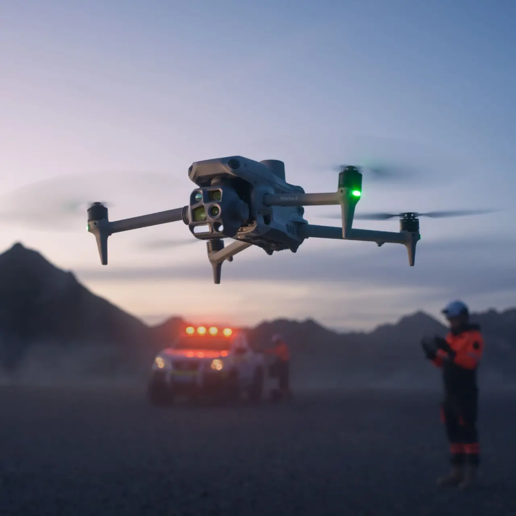 DJI Matrice 4T enterprise thermal drone