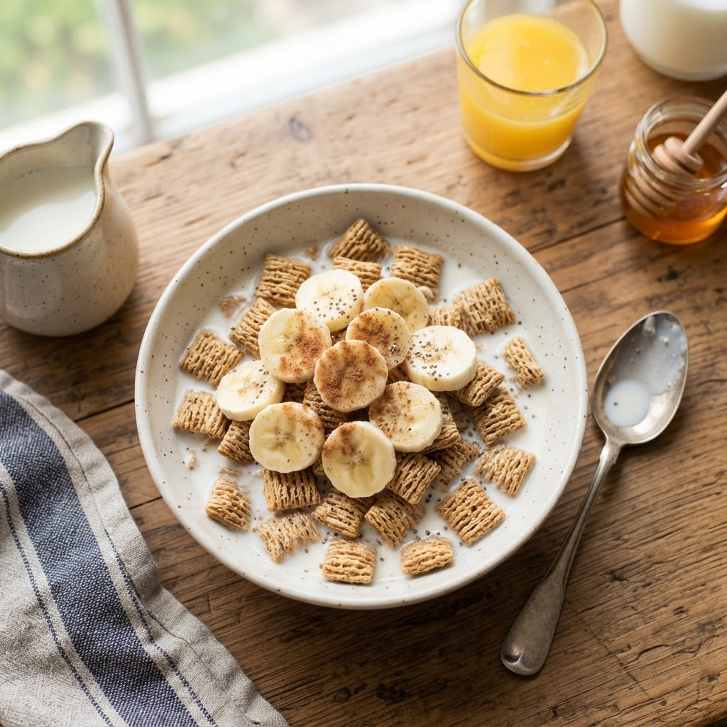 Life Cereal with Banana & Cinnamon
