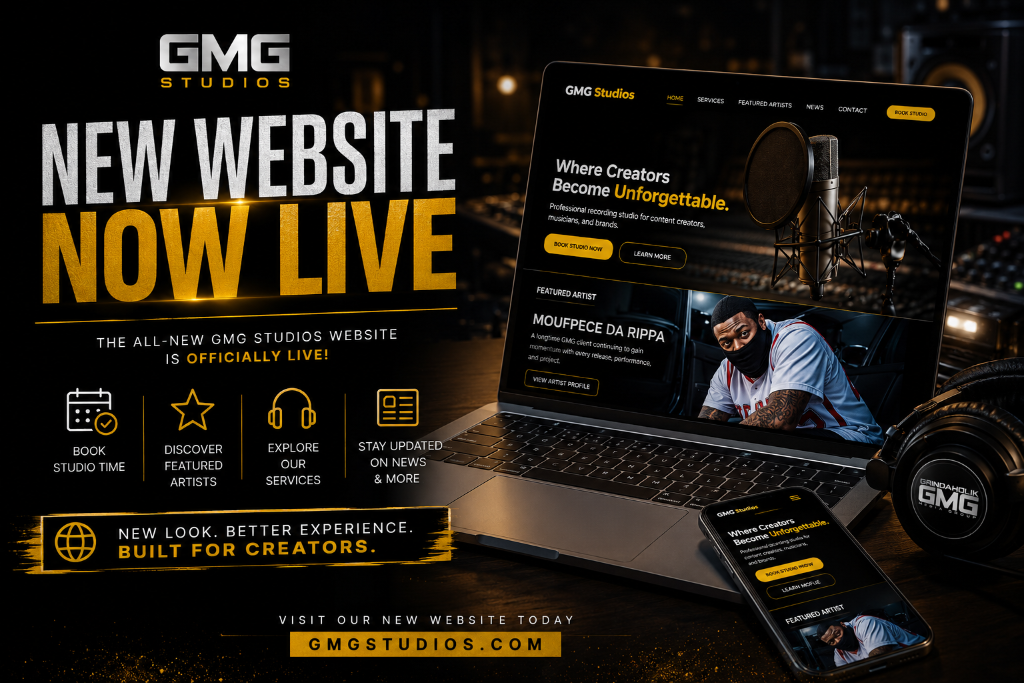 GMG Studios 2.0 New Site, New Milestones!