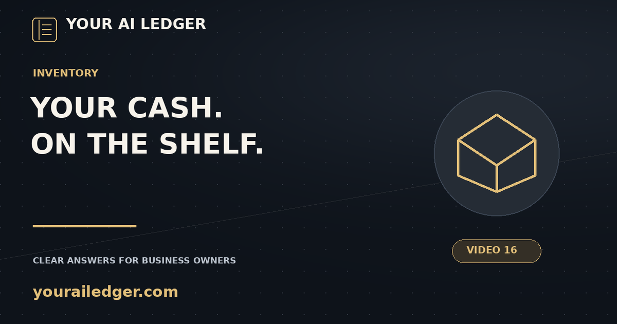Video cover: The Stock on Your Shelf Is Money You Can't Spend Yet