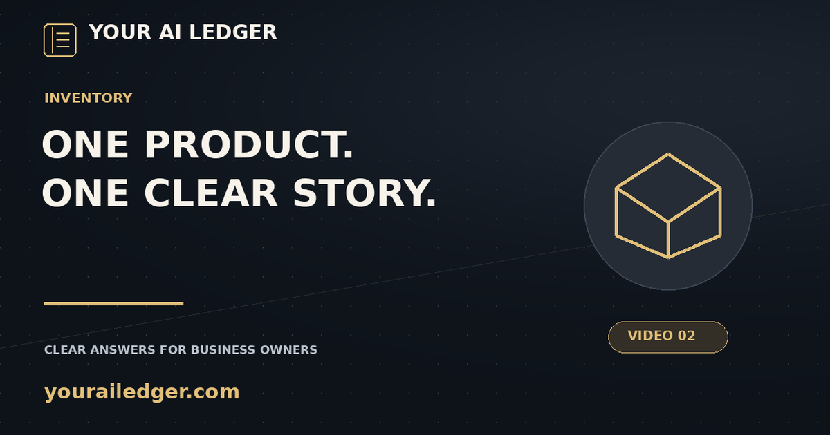 Video cover: Your Books and Your Inventory Should Tell the Same Story