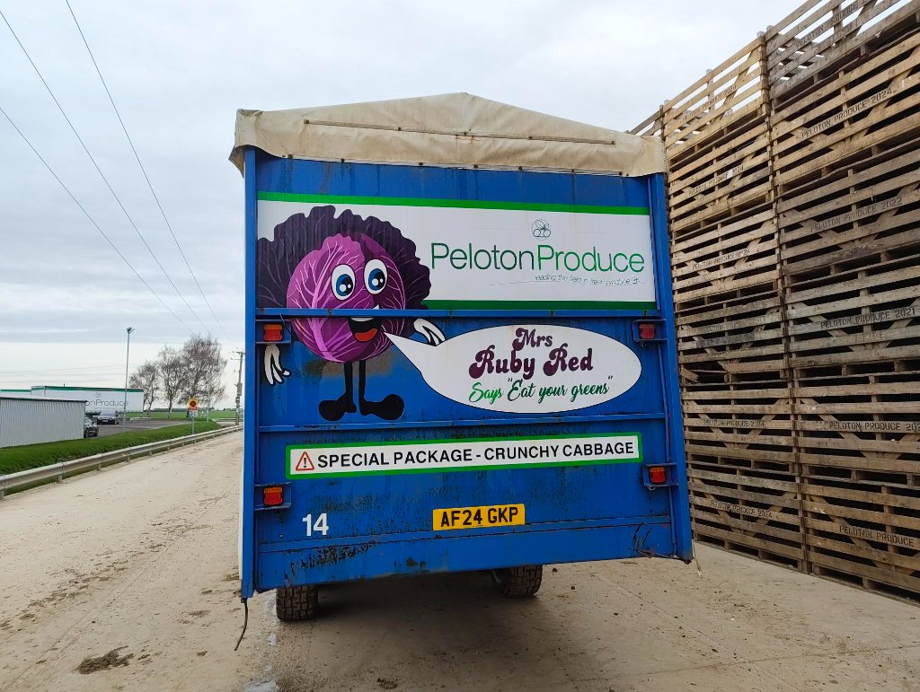Mrs Ruby Red Lorry