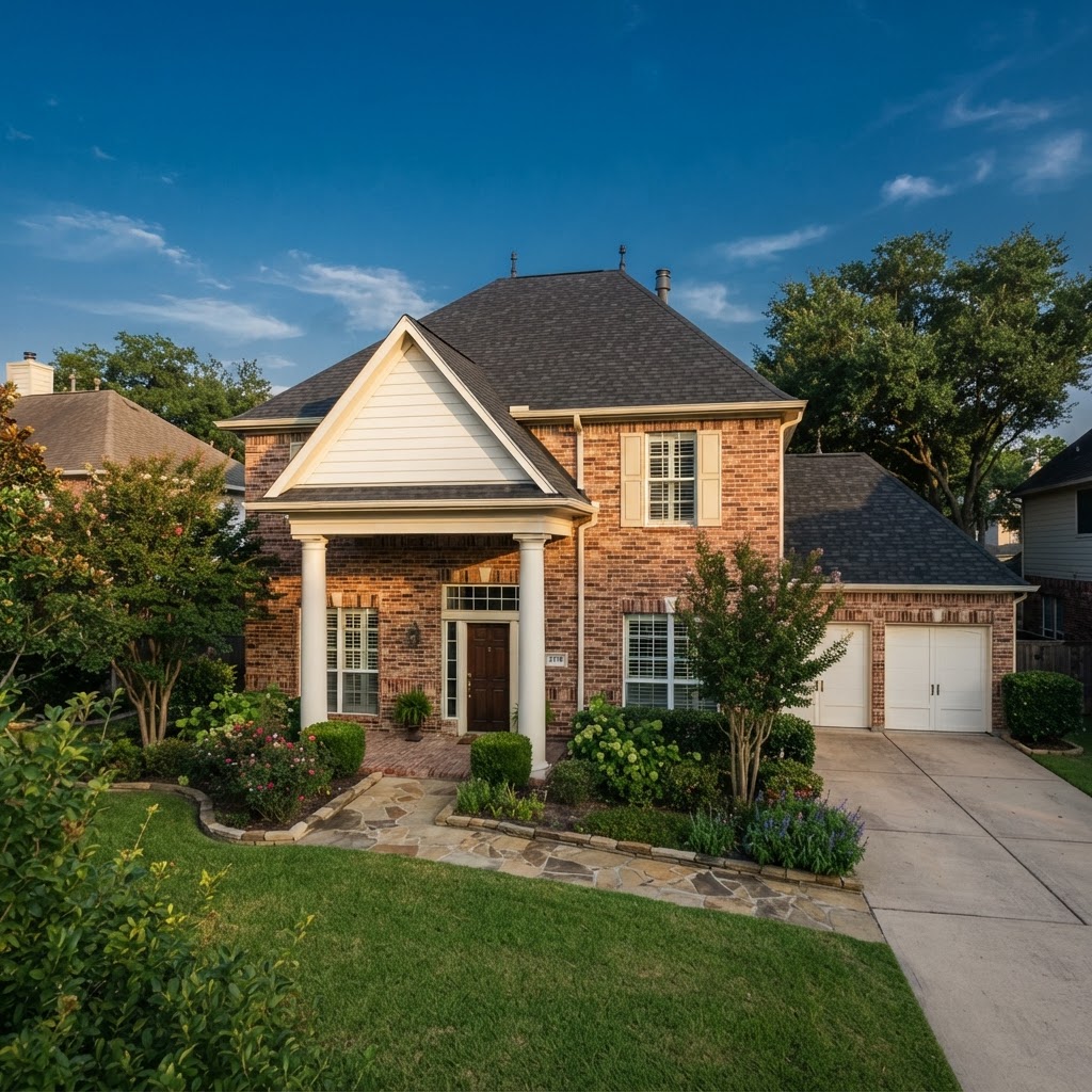 New roof installed by Trinity Roofing in Benbrook, TX