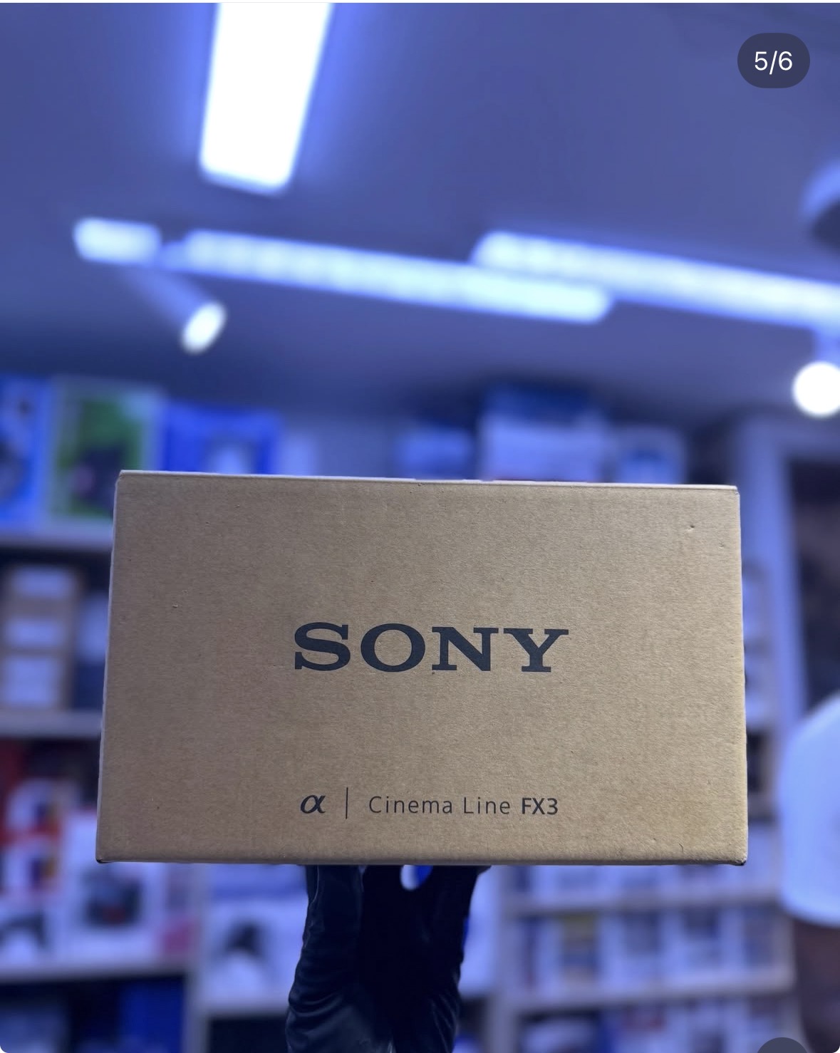 SONY ALPHA  CINEMA LINE FX3