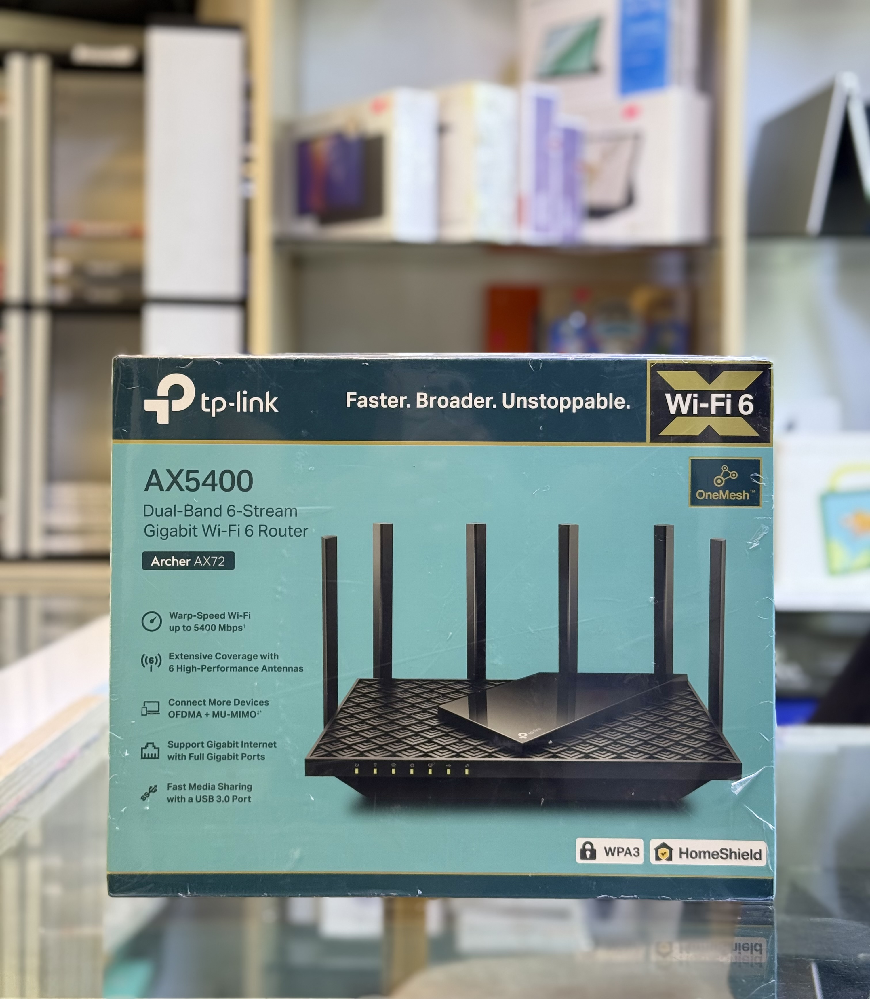 AX5400 Dual Band 6 stream Gigabit WiFi 6 Router