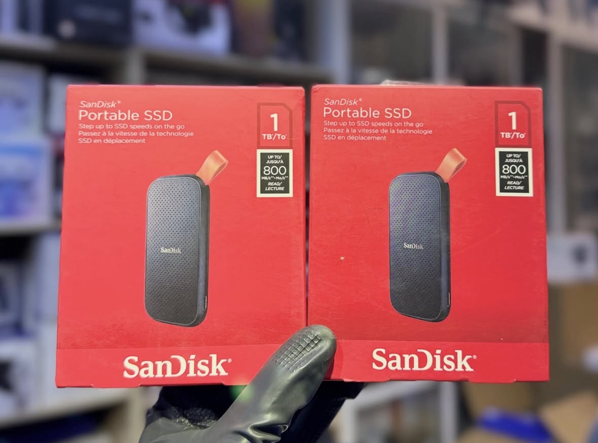 SANDISK PORTABLE SSD 1TB/800 MB/s