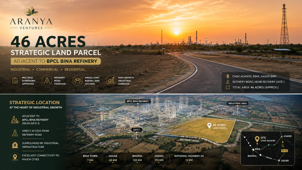 Bina Estates – Location Map Brochure