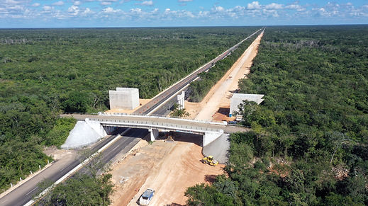 Vista aérea vial