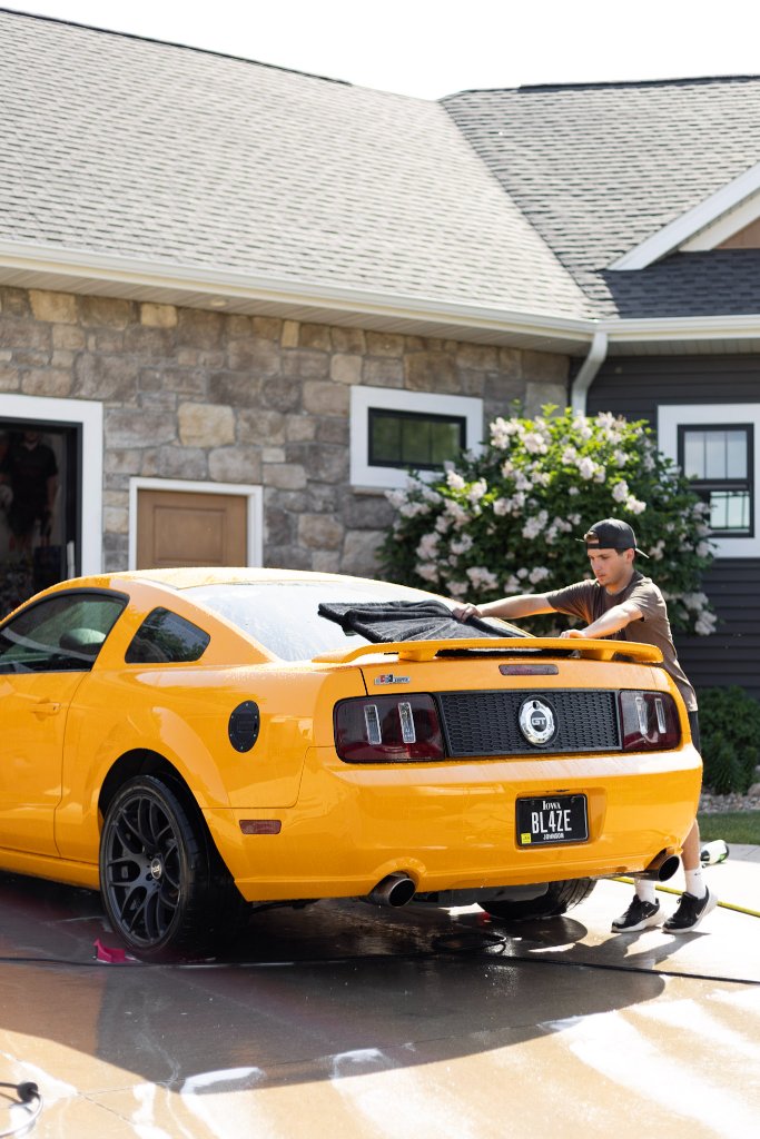 Exterior hand wash