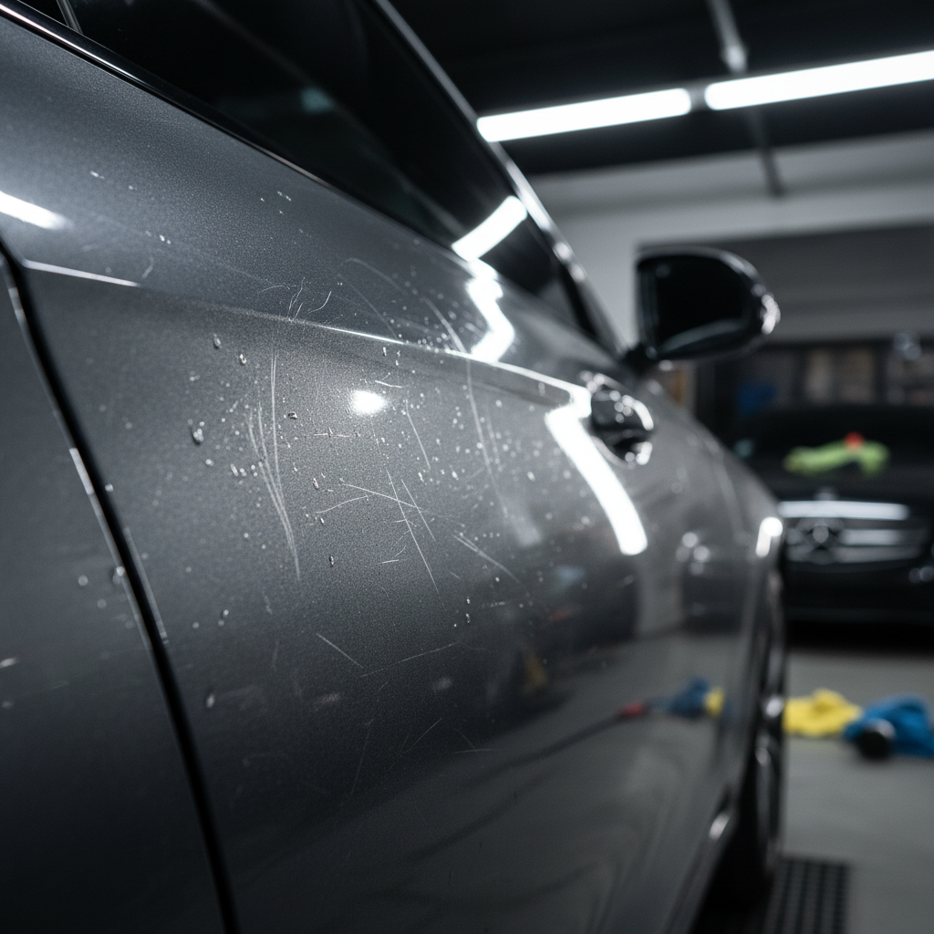 Interior before detailing