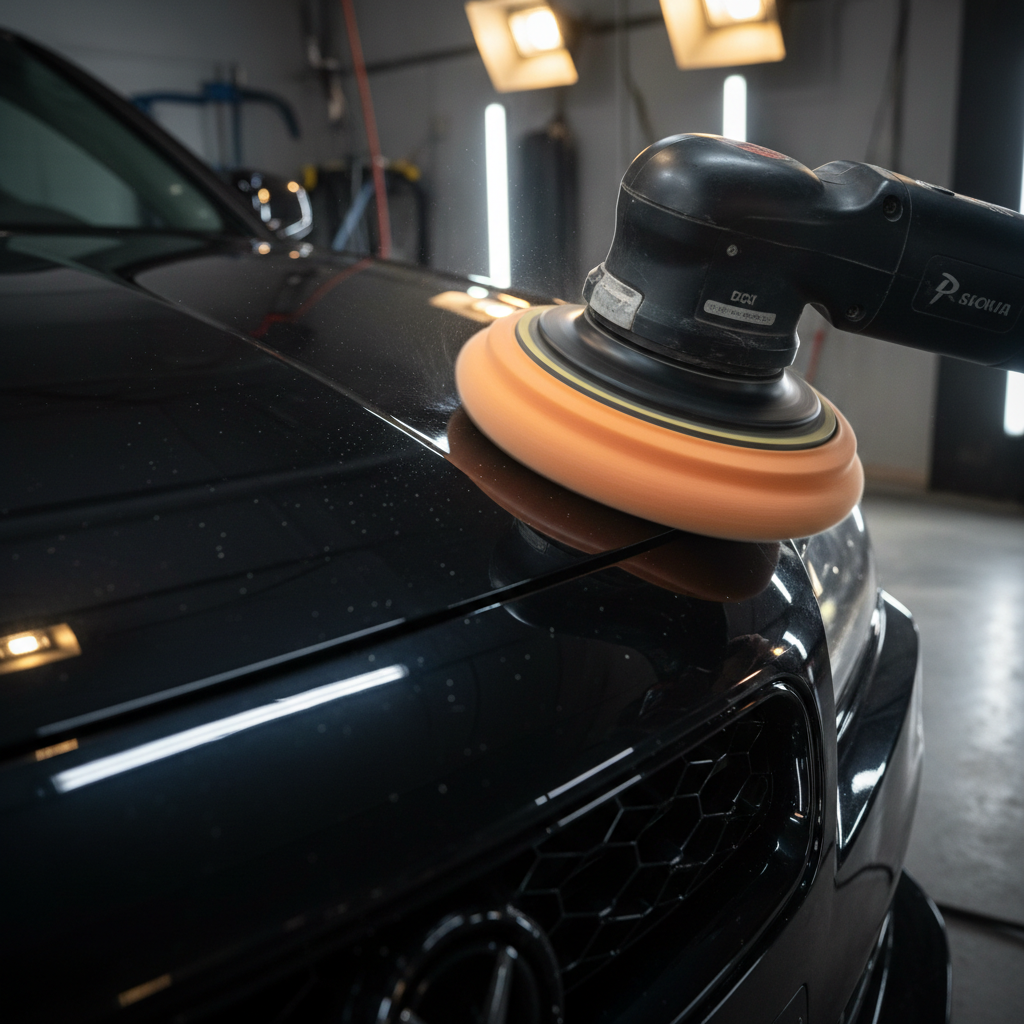 Machine polishing