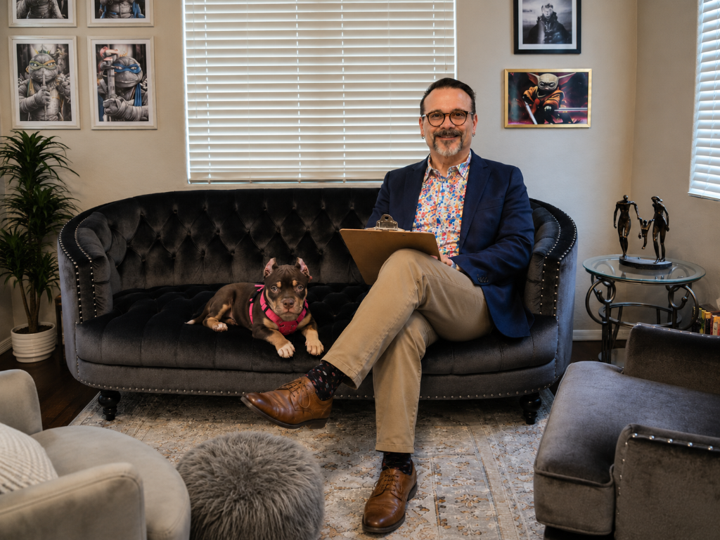 Portrait of Tony Ashworth, LMSW, MSW, LMSW — approachable and attentive