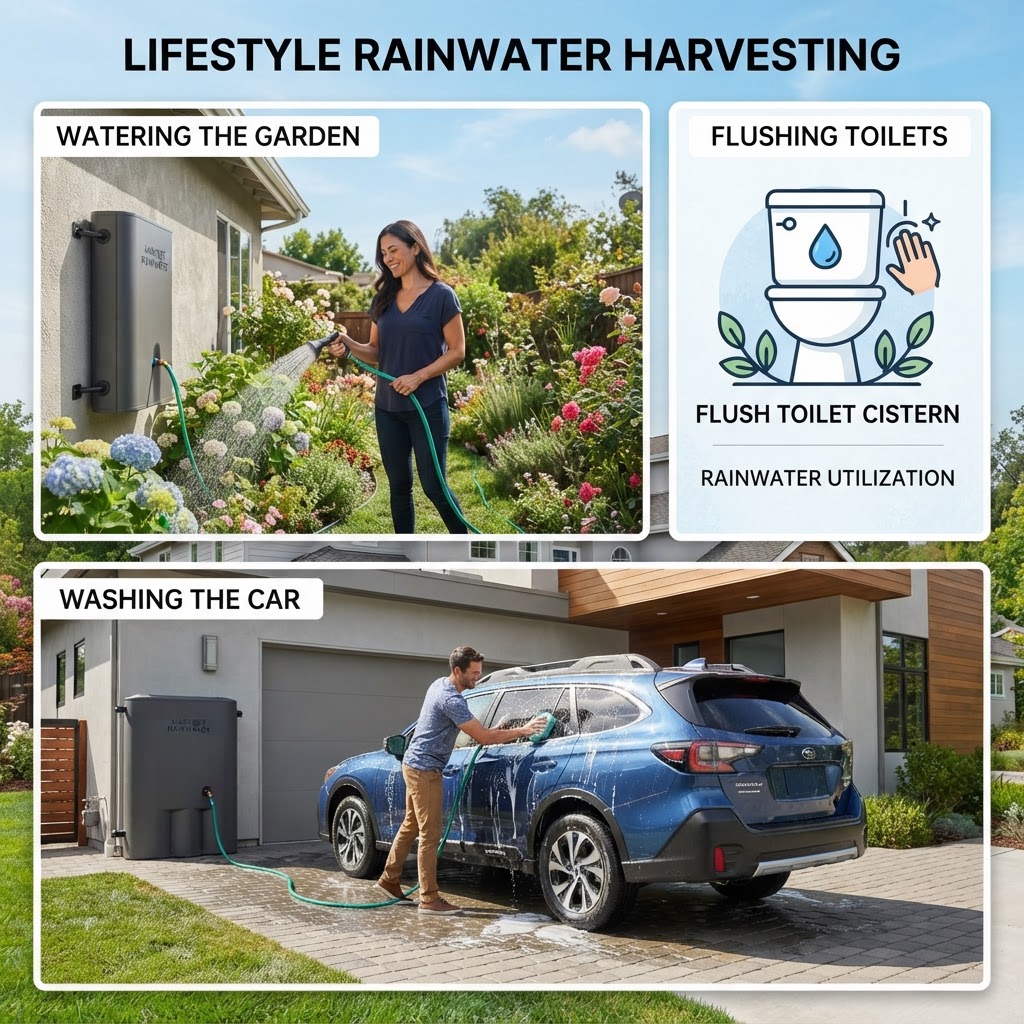 Rainwater Harvesting Uses: More Than Just Watering the Garden