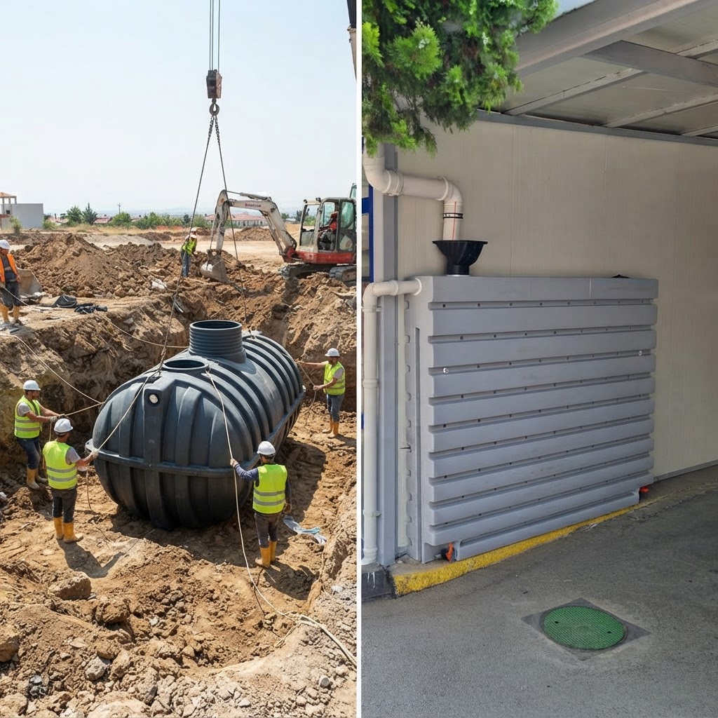 Wall-Mounted vs Underground: Comparing Rainwater Harvesting Systems