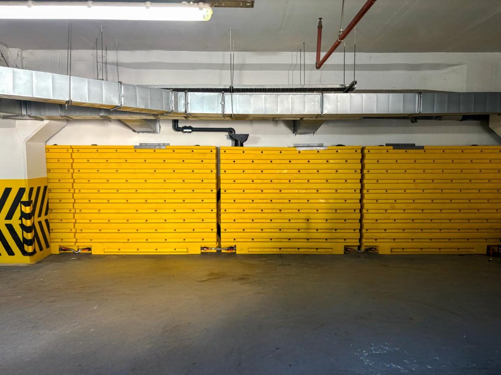 Case Study: 25 Rainwater Wall Panels Transform an Underground Car Park