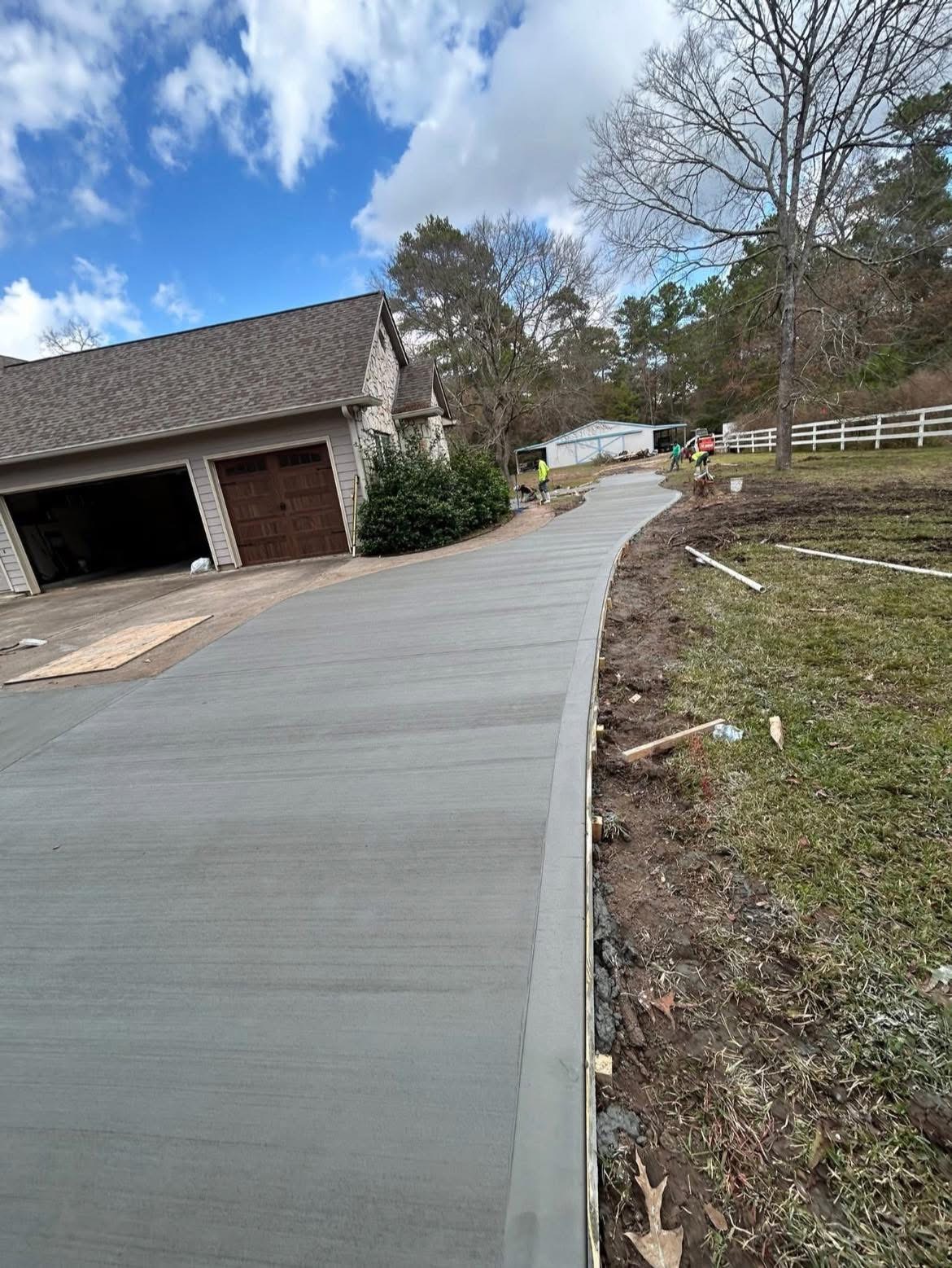 CONCRETE DRIVEWAYS