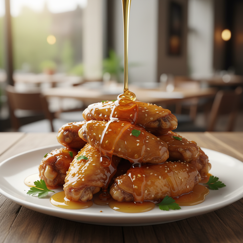 Honey Glazed Wings