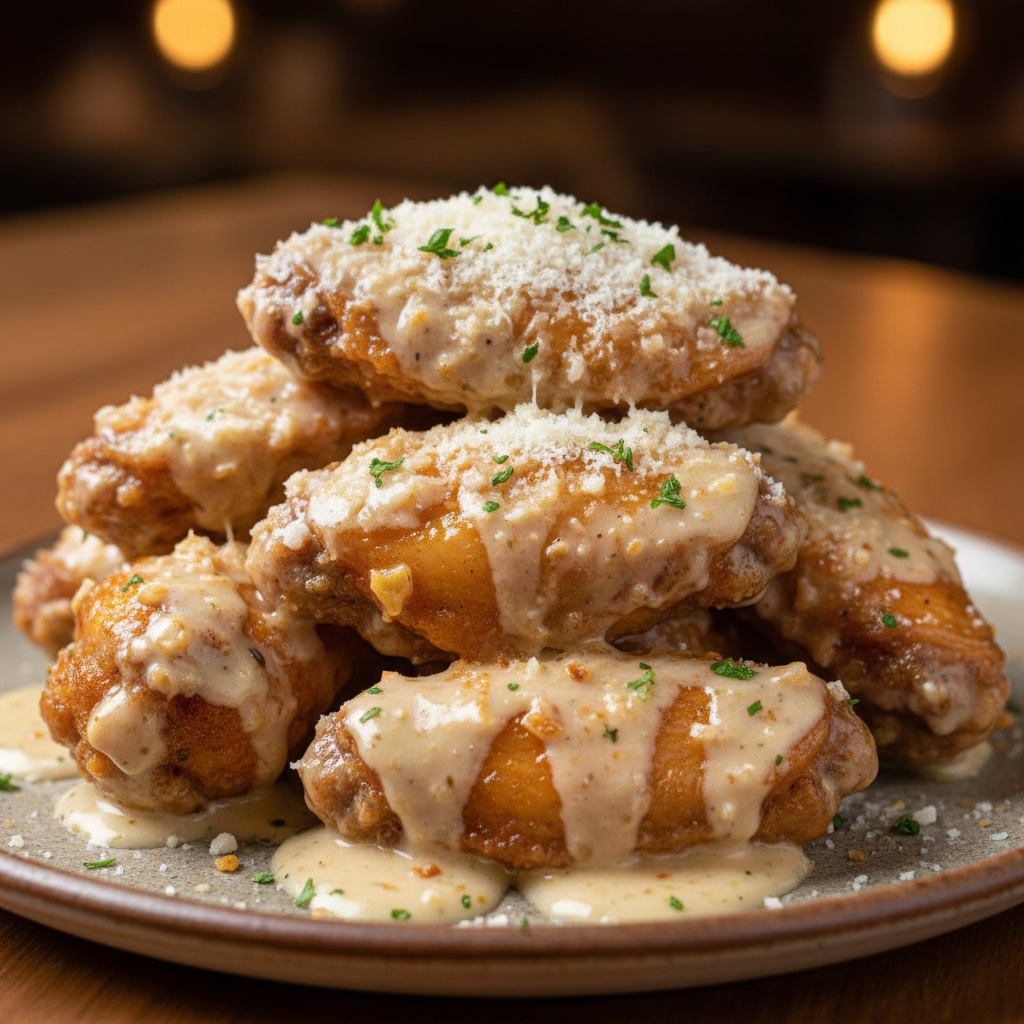 Garlic Parmesan Wings