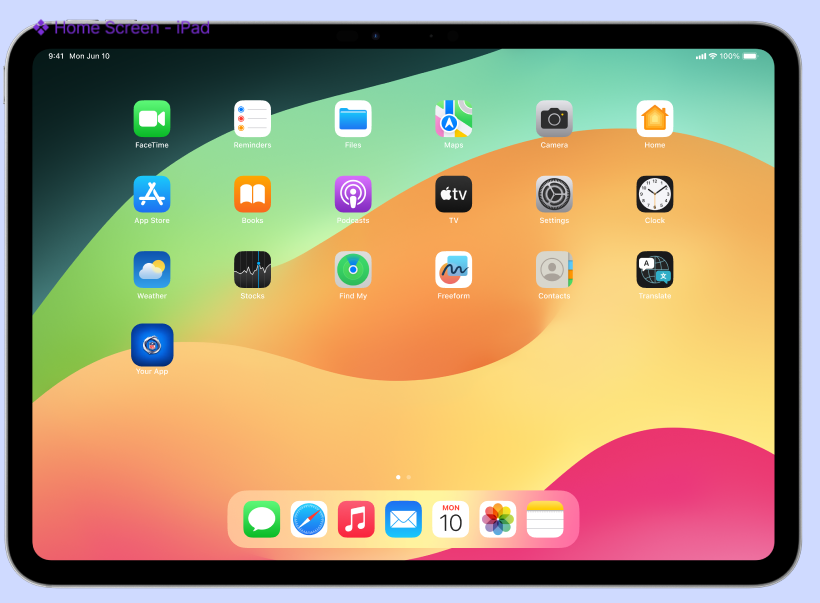 Home Screen