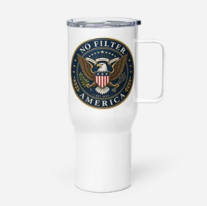 No Filter America Travel Tumbler
