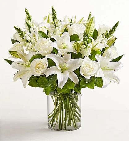 White Serenity Bouquet