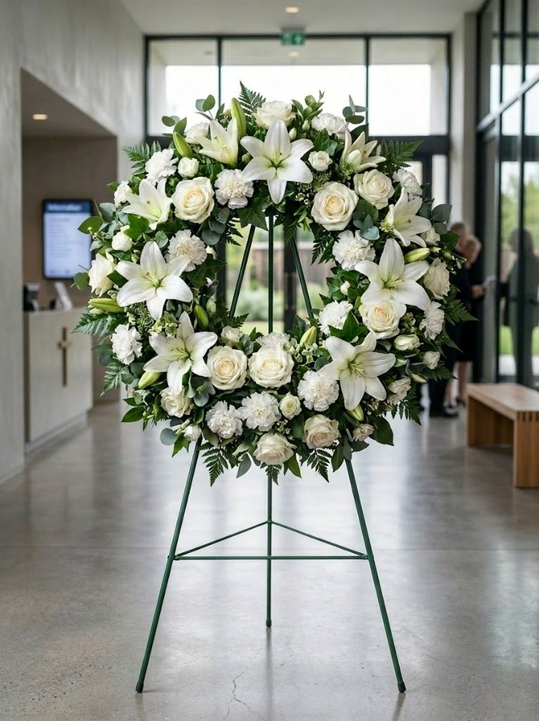 Peaceful Journey Standing Wreath
